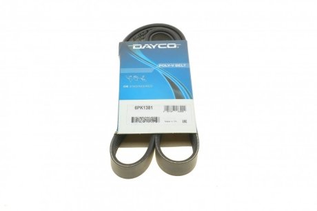 Ремень ручейковый DAYCO 6PK1381