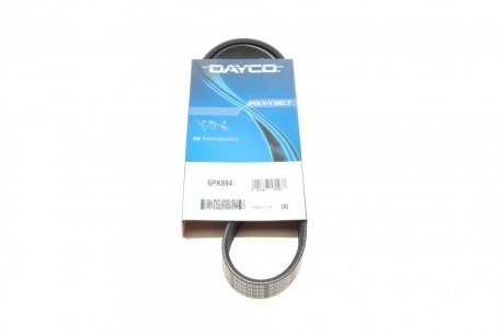 Ремень ручейковый DAYCO 6PK894