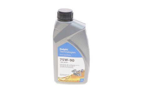 Олива транс 75W90 1L GEAR OIL 5/4 API GL5 Delphi 25067150