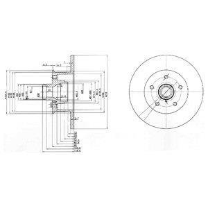 Тормозные диски Delphi BG310