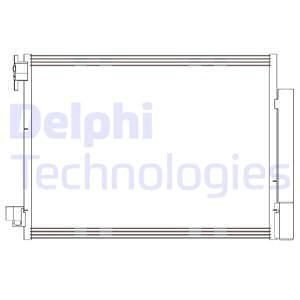 Радиатор кондиционера Delphi CF20415