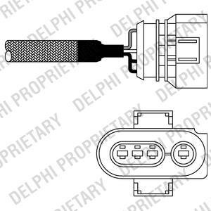 Датчик кисню Delphi ES10967-12B1