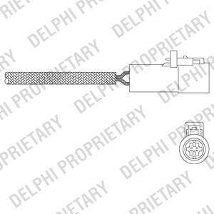 Лямбда-зонд Delphi ES20349-12B1