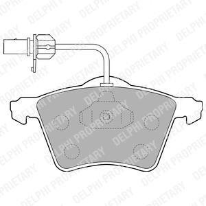 VW Колодки гальм. передн. T4 Delphi LP1529