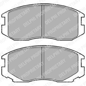 Гальмівні колодки, дискові Delphi LP1594