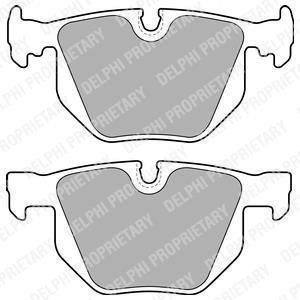 Гальмівні колодки, дискові Delphi LP1834