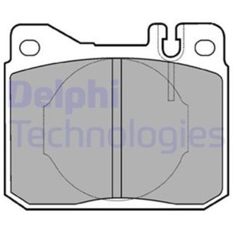 Тормозные колодки дисковые Delphi LP221