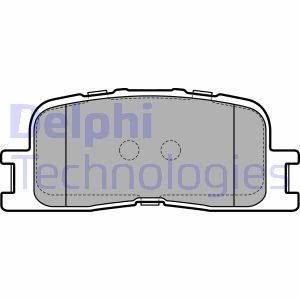 Гальмівні колодки, дискові Delphi LP2703