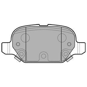 Гальмівні колодки, дискові Delphi LP2761