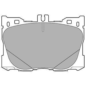 Гальмівні колодки, дискові Delphi LP3276