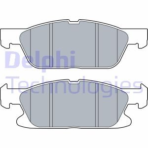 Тормозные колодки дисковые Delphi LP3280