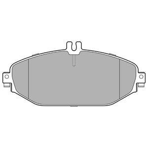 DB колодки гальм. передні W205/W213 Delphi LP3282