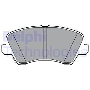 Гальмівні колодки, дискові Delphi LP3361