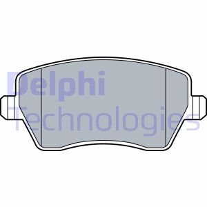 Тормозные колодки, дисковые Delphi LP3551