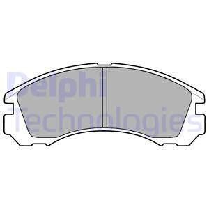 Тормозные колодки дисковые Delphi LP871