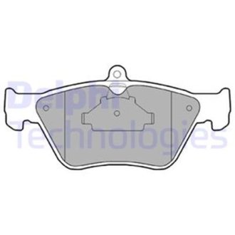 Тормозные колодки дисковые Delphi LP873