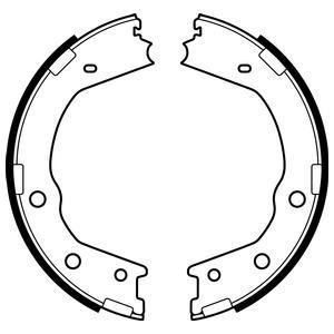 Колодки гальмівні барабанні (комплект 4 шт) Delphi LS2067