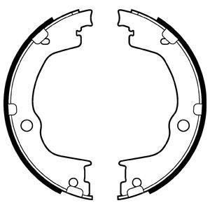 Гальмівні колодки, барабанні Delphi LS2106