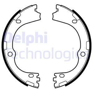 Тормозные колодки барабанные Delphi LS2166