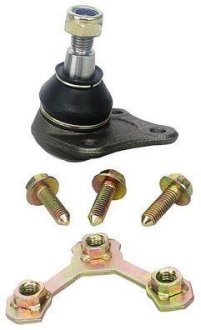 Шаровая опора левая Audi A3 Seat Leon, Toledo II Skoda Octavia I VW Bora, Golf IV, New Beetle 1.4-2.8 09.96-12.10 Denckermann D110056 (фото 1)