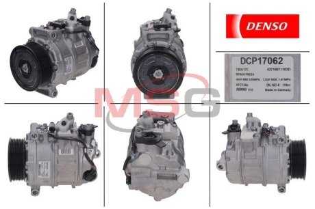 Компрессор кондиционера новый MERCEDES-BENZ GL-CLASS (X164) 06-12,M-CLASS (W164) 05-11,R-CLASS (W251, V251) 06-12,GL X164 06-12 DENSO DCP17062