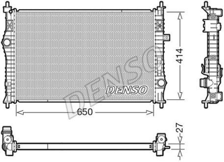 Радиатор основной DENSO DRM21104