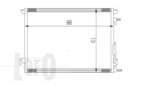 Радіатор кондиціонера SIGNUM/VECTRA C/CROMA 1.8i/1.6i/1.8i 02- DEPO 037-016-0013