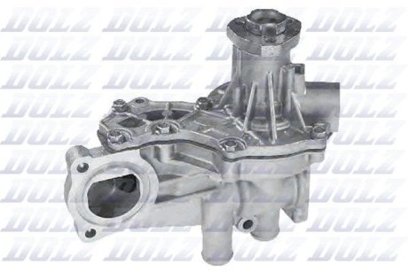 Водяной насос T4/T3/Caddy II/Golf II/III/Passat B3/B4 1.9D/TD/1.6-2.0 (с корпусом) DOLZ A161