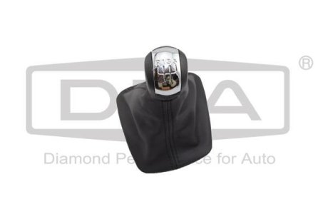 Ручка КПП с пыльником черный 5 ступ Skoda Octavia (97-00;01-11) DPA 77110006702