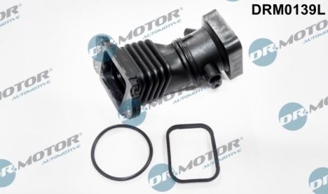 Рукав повітрозабірника гумовий DR.MOTOR DRM0139L