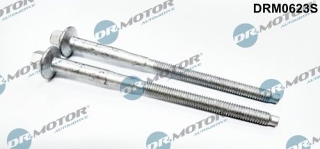 Комплект болтов с шестигранной головкой из черного металла. DR.MOTOR DRM0623S