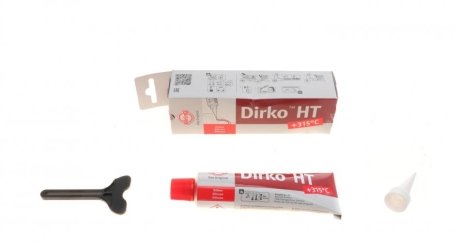 Герметик 70 ml Dirko HT (-60°C +315°C) червоний ELRING 705.708