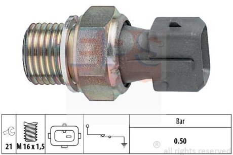 Датчк тиску масла Citroen XM/ Xantia/Berlingo EPS 1.800.116