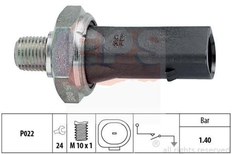 Датчик давления масла (1.2 bar) Ford Galaxy 2.8 95-, VW 1.6-4.2 06A 919 081A/D/E EPS 1.800.135