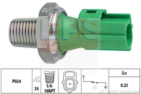 Датчик давления масла Ford Mondeo,Tourneo,Transit 1.8-2.0 00- EPS 1.800.146