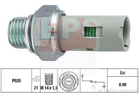 Датчик давления масла Renailt Kangoo 1.2 EPS 1.800.153
