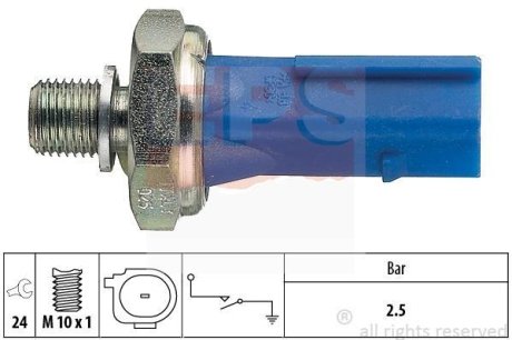 Датчик давления масла Audi 1.4/1.8/2.0TFSI/Skoda 1.4/1.8/2.0TSI/VW EPS 1.800.192