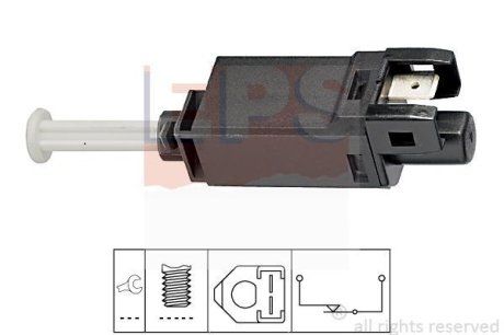 Вимикач стоп-сигналу Seat Toledo/VW Passat/Polo/Golf II 83- EPS 1.810.056