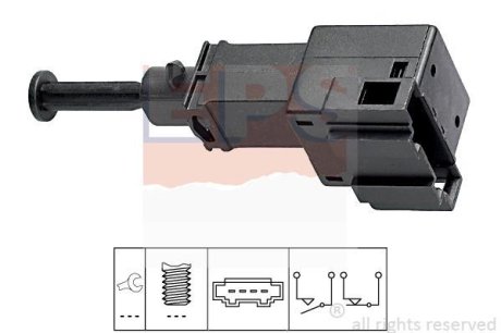 Переключатель сигнала тормоза VW Caddy/Seat Toledo 04-/Skoda Octavia 04- EPS 1.810.151
