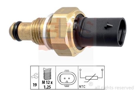 Датчик темпер MB C/E class 2.0/2.2/2.5 CDI, 07- EPS 1.830.338