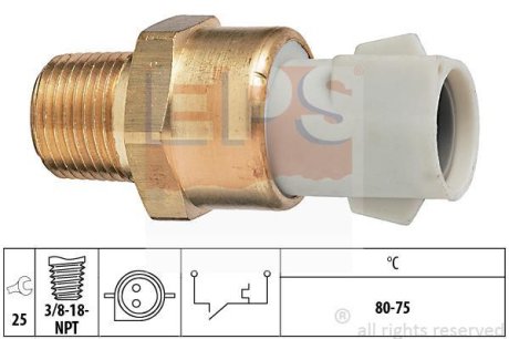 FORD датчик включення вентилятора радіатора Escort,Fiesta -90 EPS 1.850.052