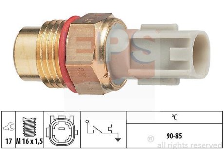 TOYOTA температурний датчик включення вентилятора радіатора AVENSIS 97- EPS 1.850.223