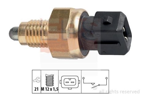 Переключатель света зад. ходу BMW 3 (E36) 90-/5 (E39) 97- EPS 1.860.131