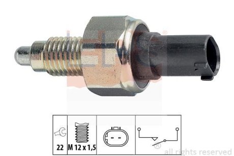 Датчик заднего хода MB A140-210 (W168.169) 97-12, B150-200 (W245) 05-11, Vaneo 02-05 EPS 1.860.252