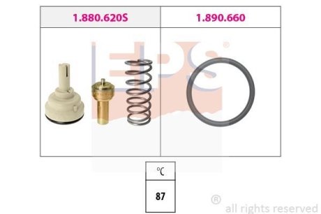 Термостат VAG 1.6FSI 04- EPS 1.880.620