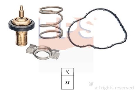 Термостат вставка 87°C Nissan/Renault 1.5dCi 02.09- EPS 1.880.930