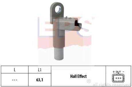 Датчик положения р/вала Ford Fiesta IV 1.4TDCi 09- EPS 1.953.463