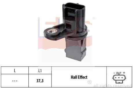 Датчик положення к/вала Ford Focus 1.4/1.6/1.8 98-12/Mondeo 1.8/2.0/2.2TDCI 00-07/Transit Connect 1.8-02-13 EPS 1.953.498