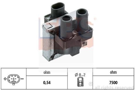 FIAT котушка запалювання Alfa Romeo 33,Doblo,Palio,Punto,Tempra,Tipo 1.1/2.0 91- EPS 1.970.146