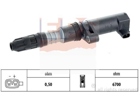 Котушка запалювання Renault Clio/Laguna/Megane/Trafic 1.4-2.0 16V 99- EPS 1.970.432